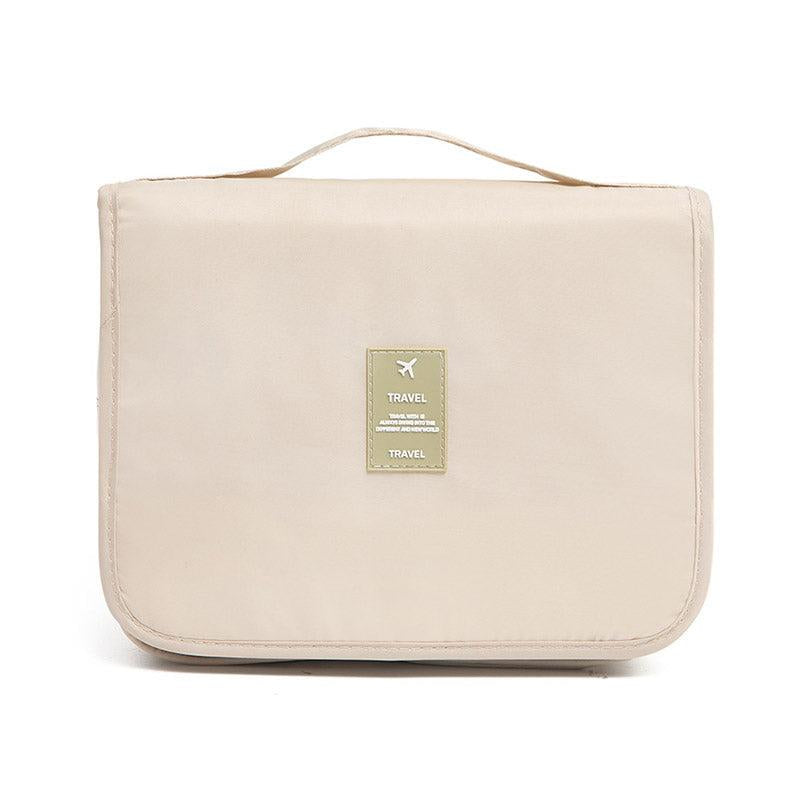 Women’s Beige Travel Toiletry Bag - Bavency