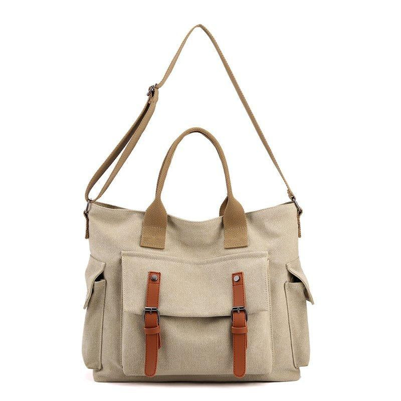 Women’s Canvas Shopper Bag – Adelyn