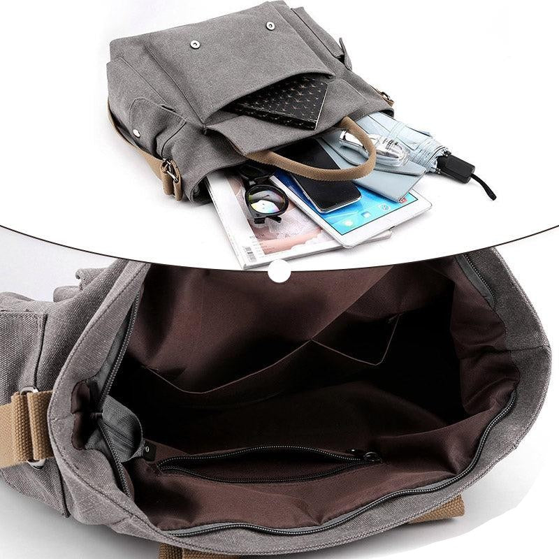 Women’s Canvas Shopper Bag – Adelyn