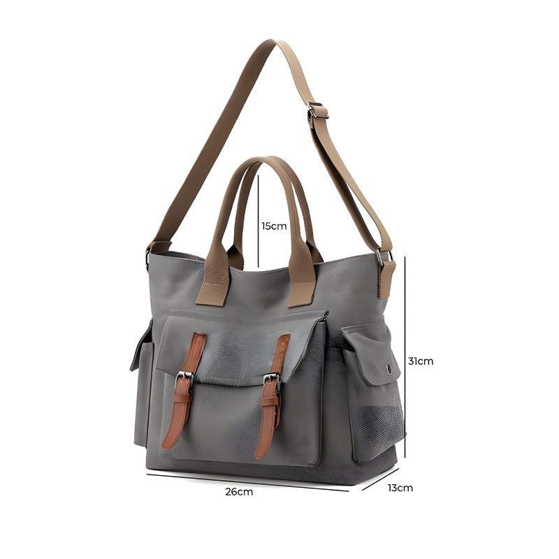 Women’s Canvas Shopper Bag – Adelyn