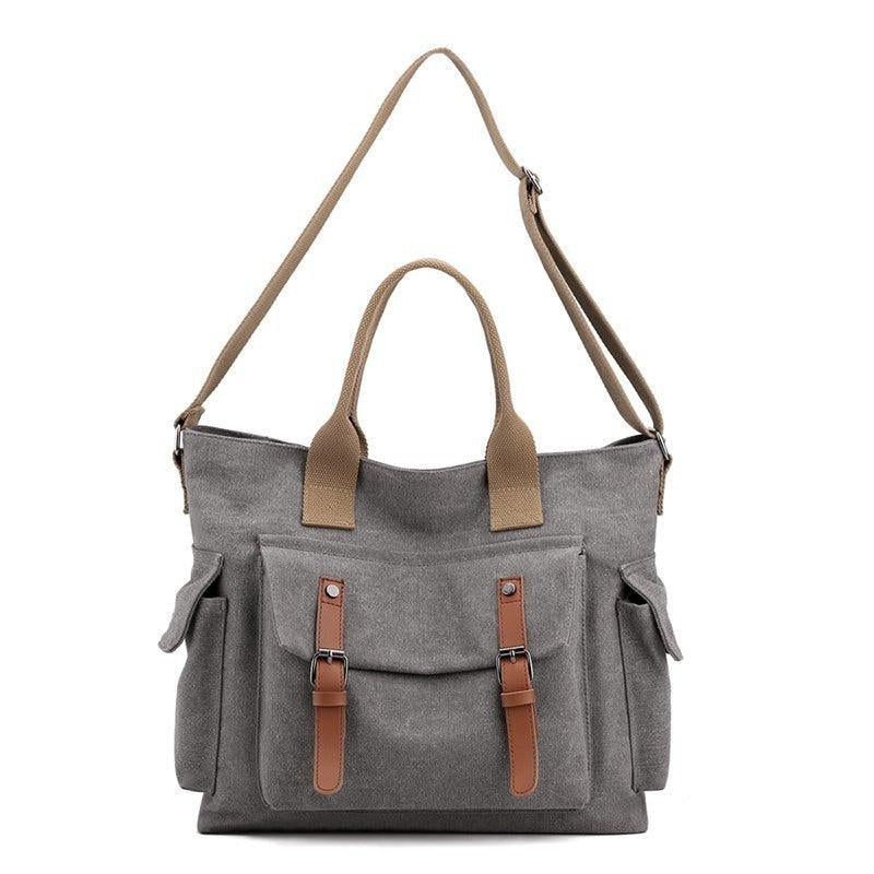 Women’s Canvas Shopper Bag – Adelyn