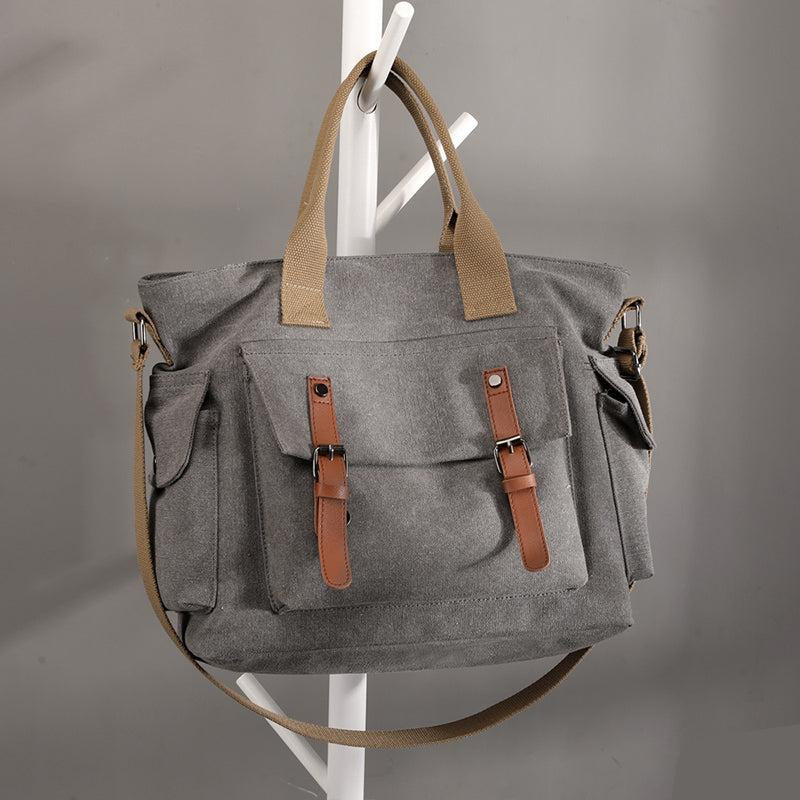 Women’s Canvas Shopper Bag – Adelyn