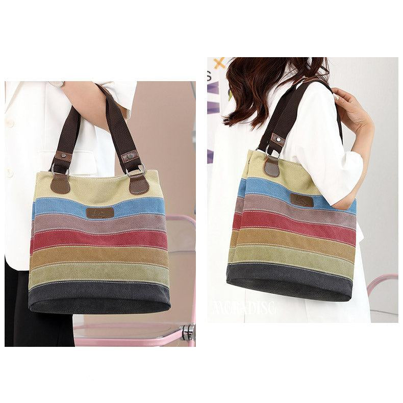 Women’s Canvas Shopper Bag – Amelia