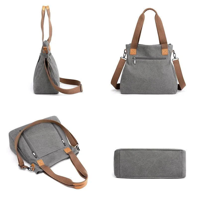 Women’s Canvas Shopper Bag – Ayanna
