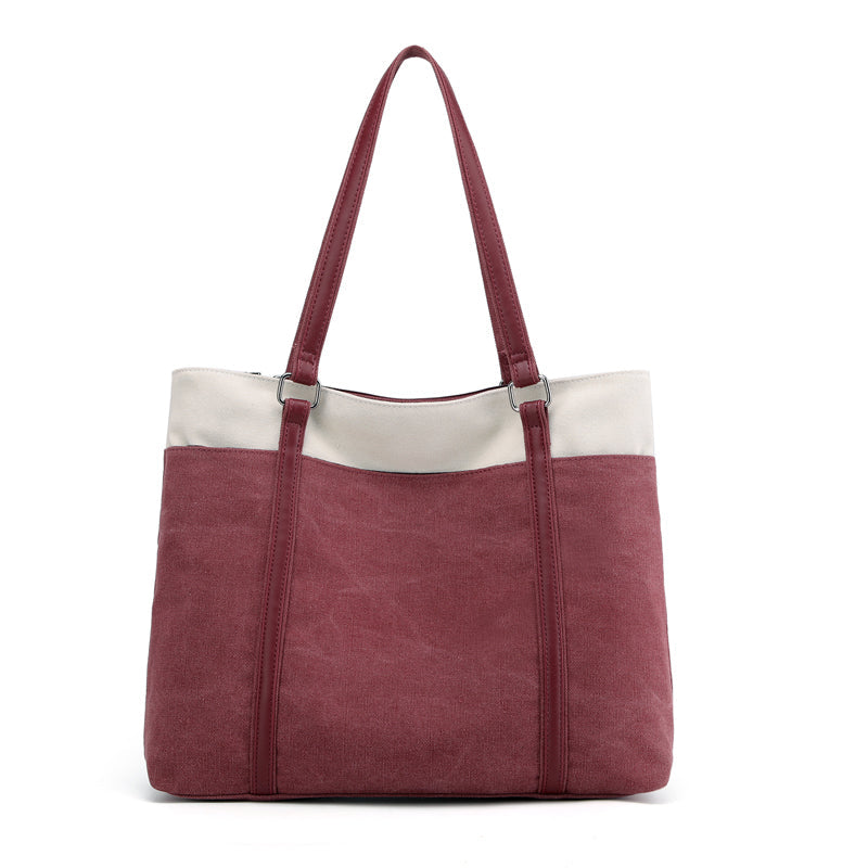 Women’s Canvas Shopper Bag – Chloe