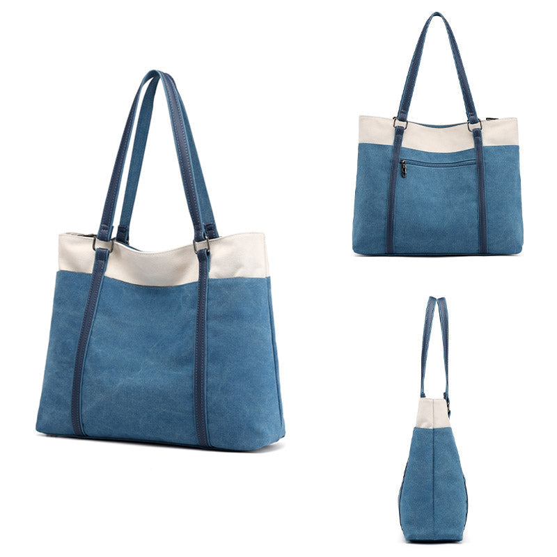 Women’s Canvas Shopper Bag – Chloe