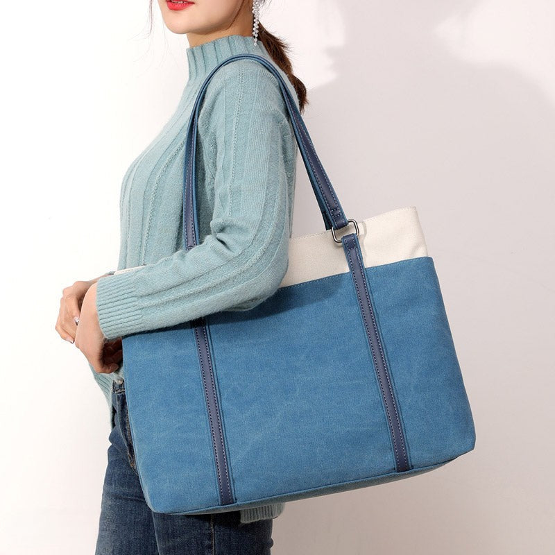 Women’s Canvas Shopper Bag – Chloe