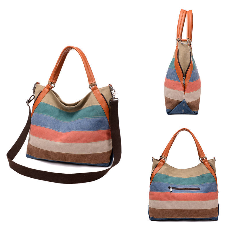 Women’s Canvas Shopper Bag – Gabriela