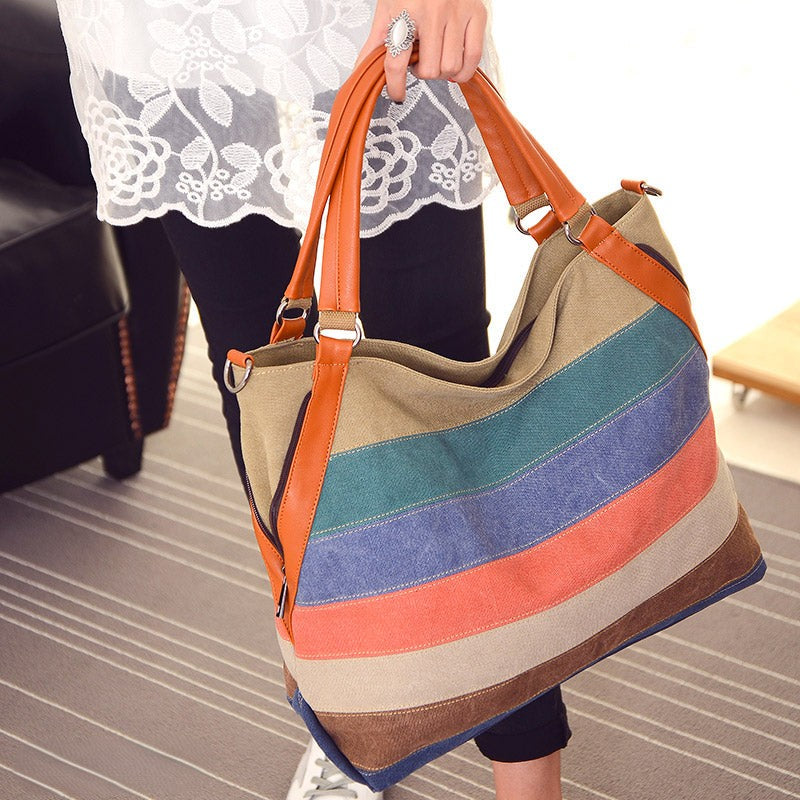 Women’s Canvas Shopper Bag – Gabriela