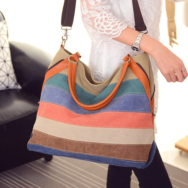 Women’s Canvas Shopper Bag – Gabriela