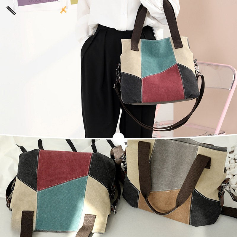 Women’s Canvas Shopper Bag – Katia