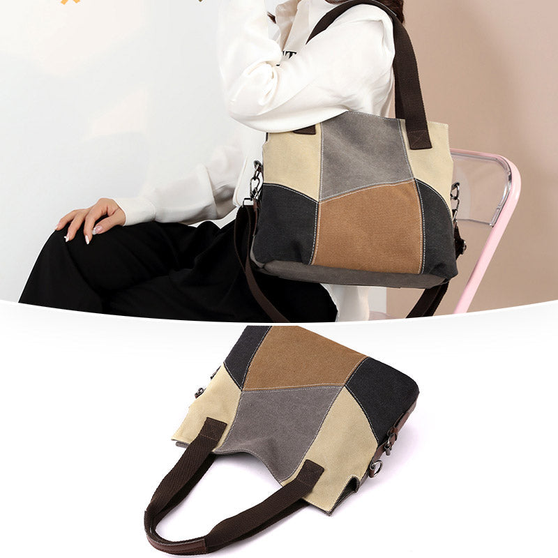 Women’s Canvas Shopper Bag – Katia