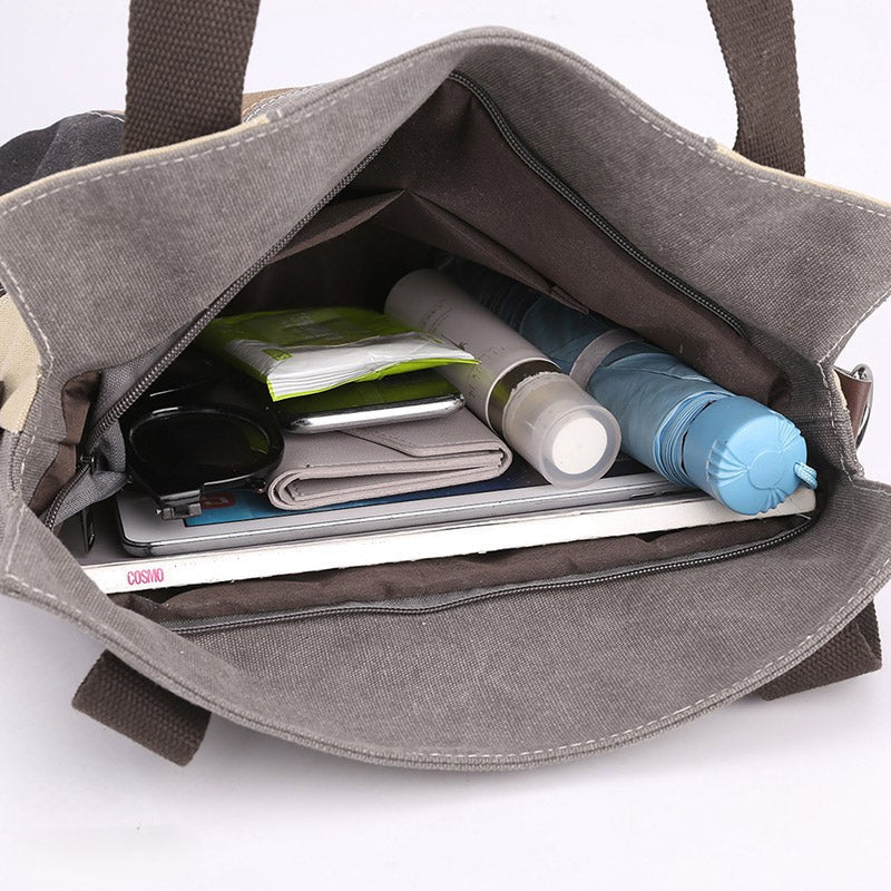 Women’s Canvas Shopper Bag – Katia