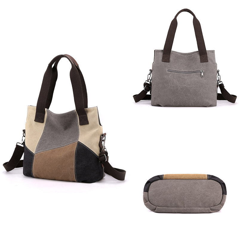 Women’s Canvas Shopper Bag – Katia