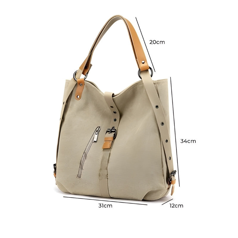 Women’s Canvas Shopper Bag – Lydia