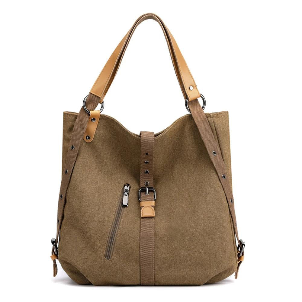 Women’s Canvas Shopper Bag – Lydia