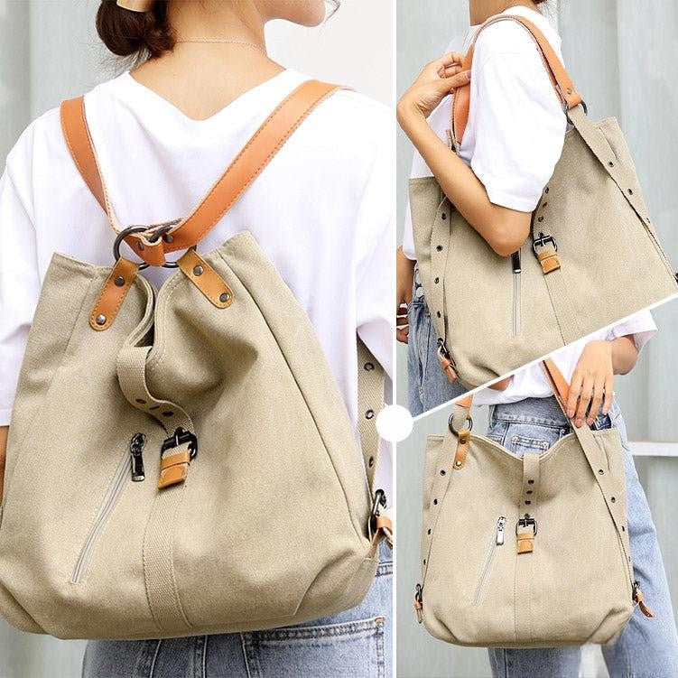 Women’s Canvas Shopper Bag – Lydia