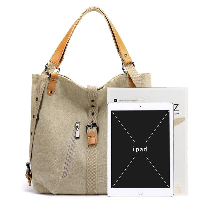 Women’s Canvas Shopper Bag – Lydia