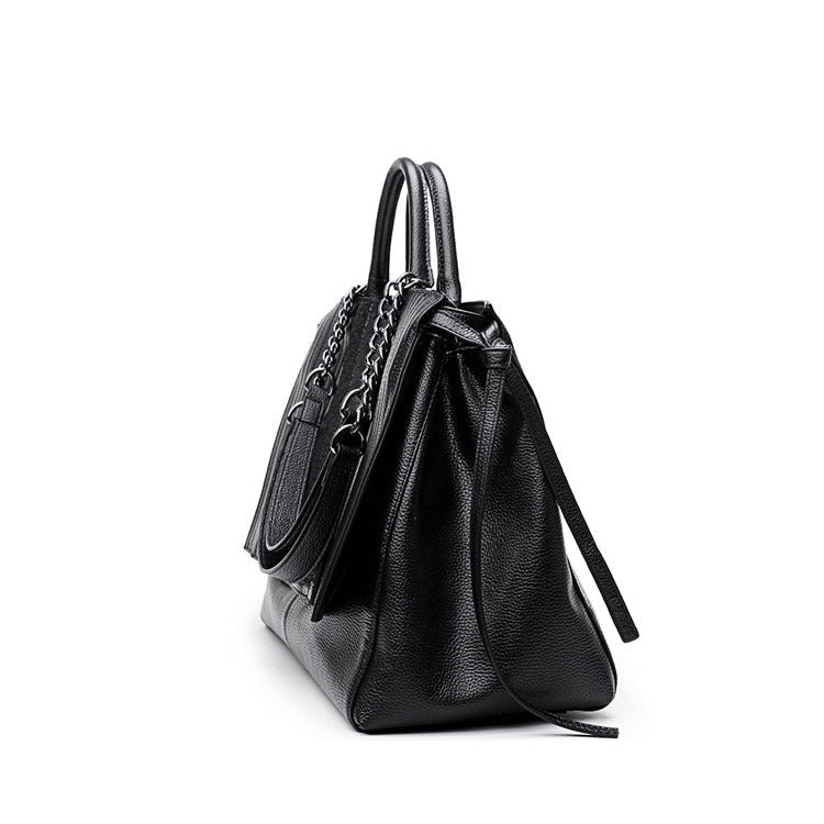 Women’s Croco Textured Vegan Leather Tote Bag – Liza