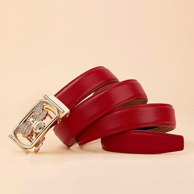 Women’s Genuine Leather Belt William Polo – Bee