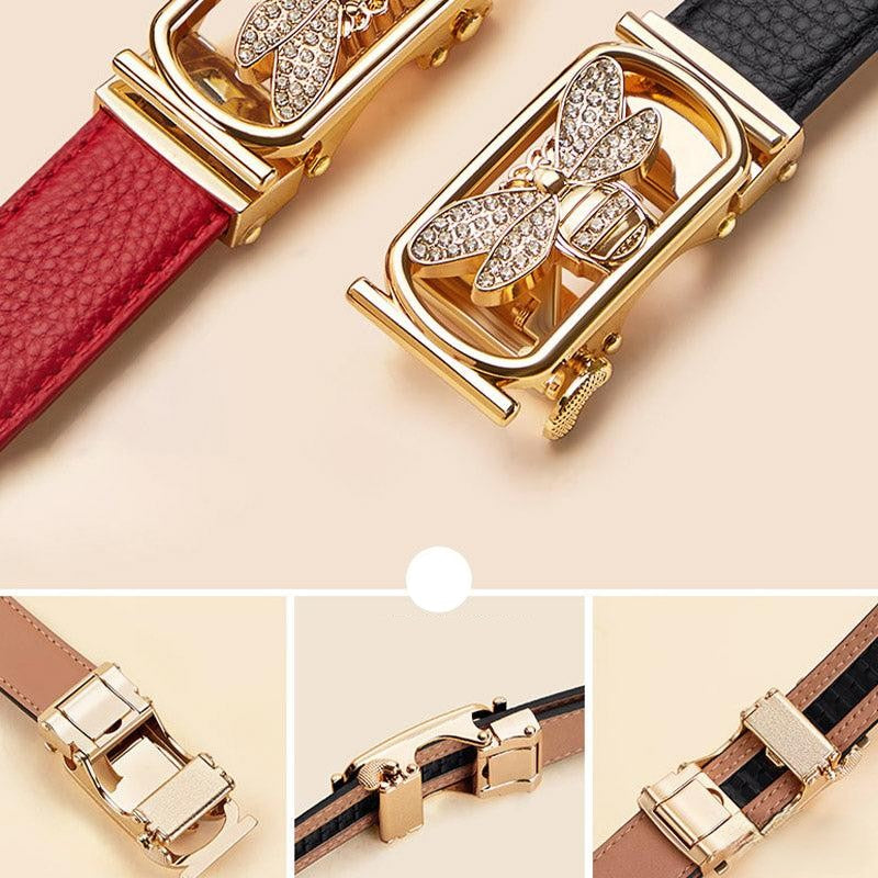 Women’s Genuine Leather Belt William Polo – Bee
