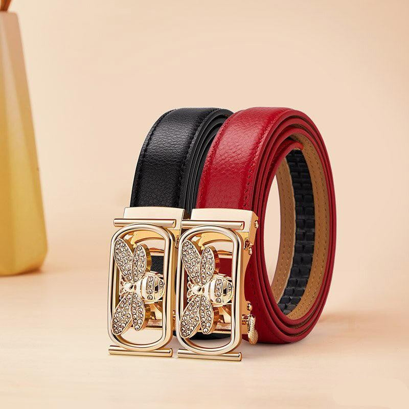Women’s Genuine Leather Belt William Polo – Bee