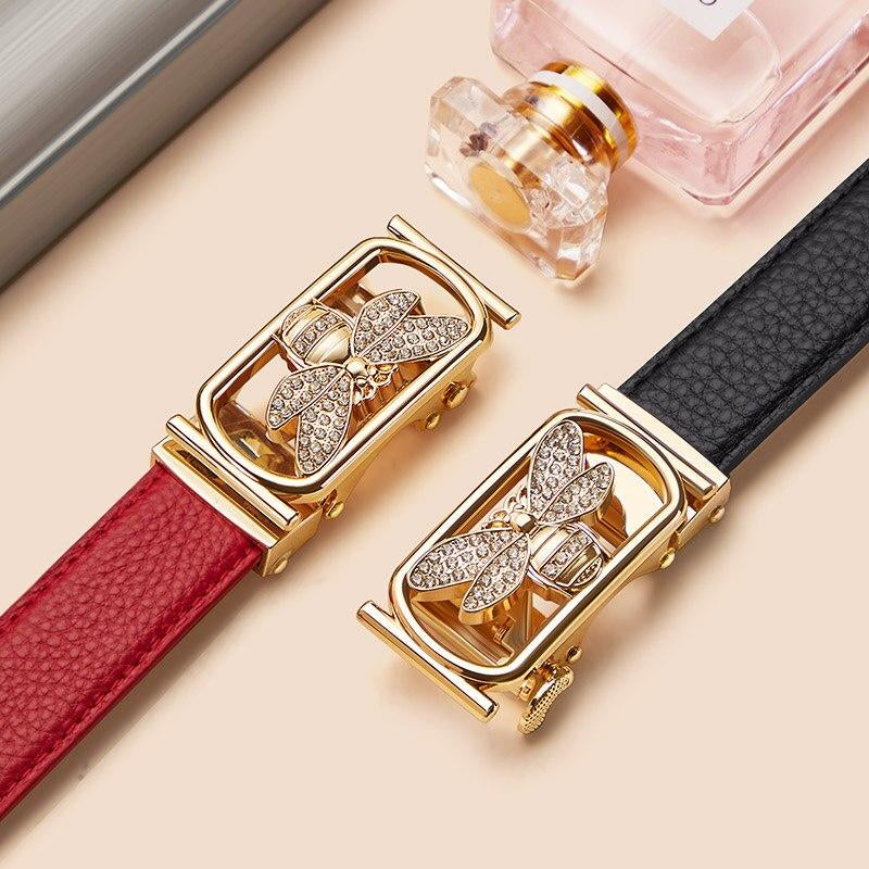 Women’s Genuine Leather Belt William Polo – Bee