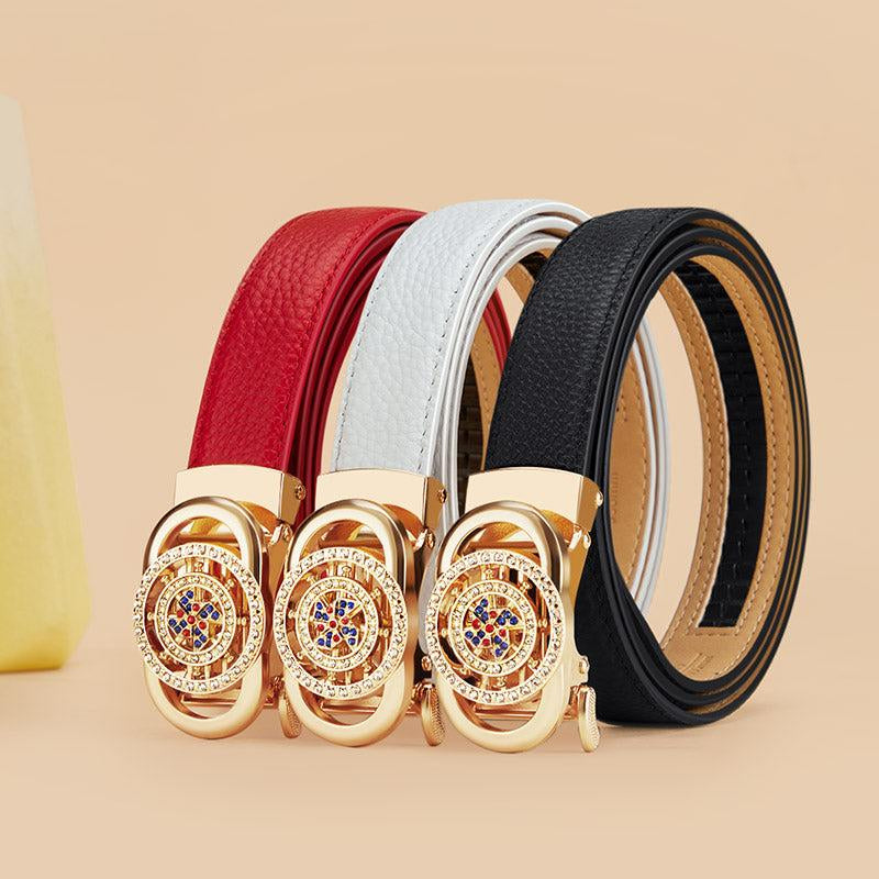 Women’s Genuine Leather Belt William Polo – Elegant
