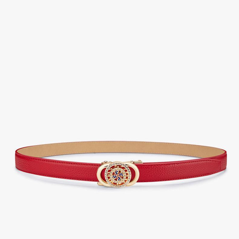 Women’s Genuine Leather Belt William Polo – Elegant