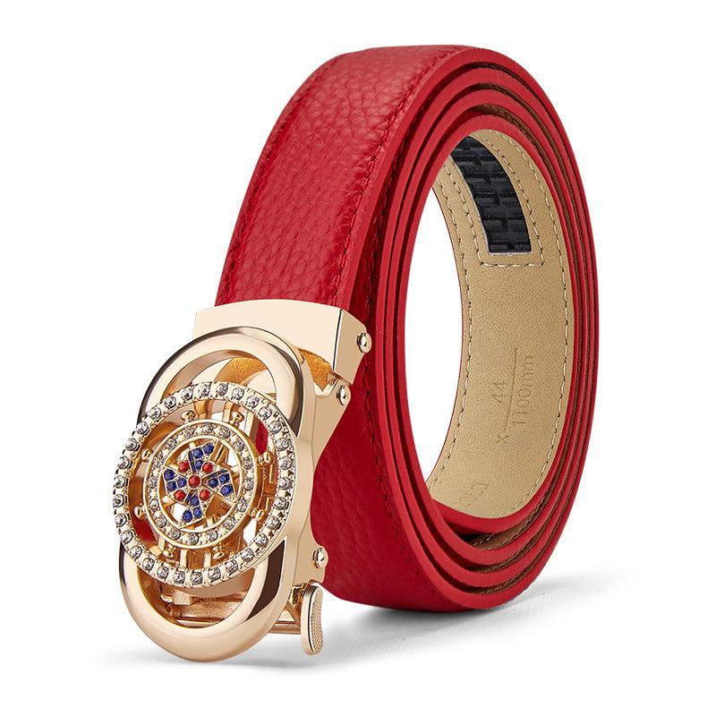 Women’s Genuine Leather Belt William Polo – Elegant