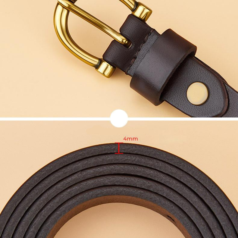 Women’s Genuine Leather Belt William Polo – Royal