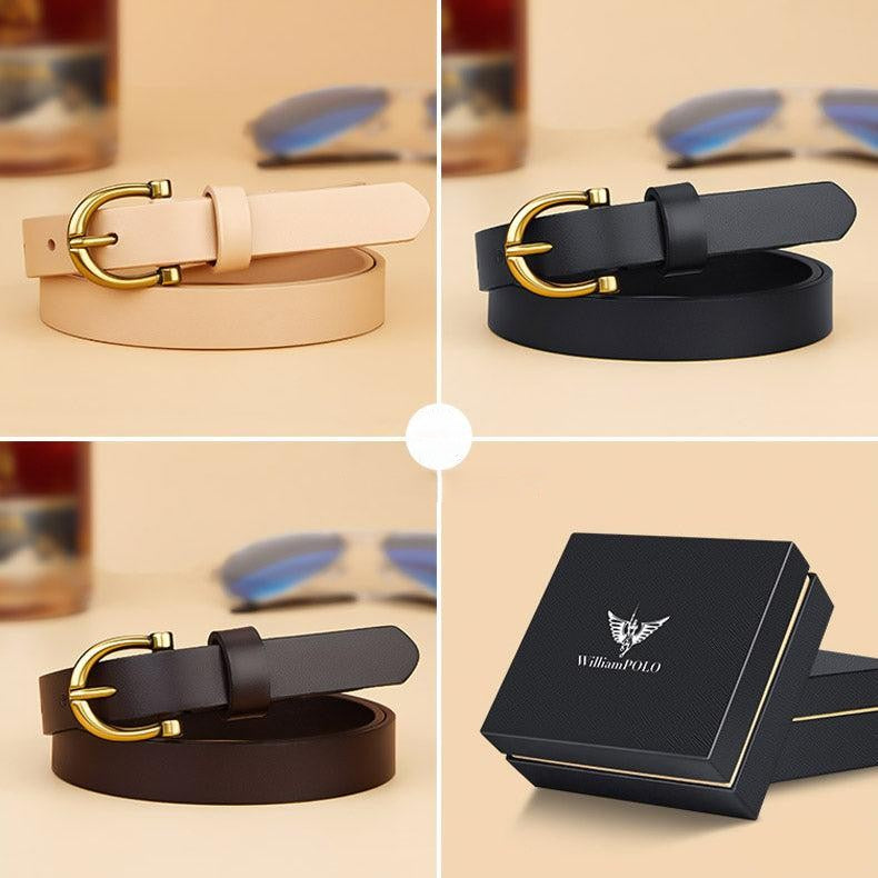 Women’s Genuine Leather Belt William Polo – Royal