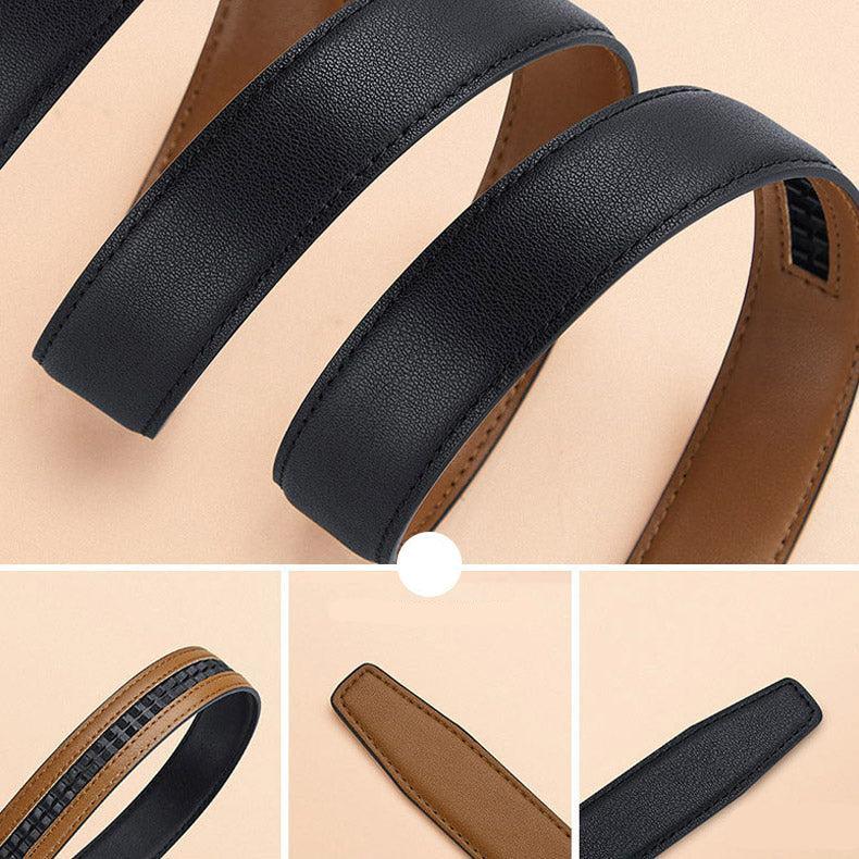 Women’s Genuine Leather Belt William Polo – Scarlet
