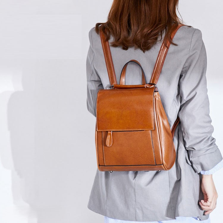 Women’s Leather Backpack – Isabel