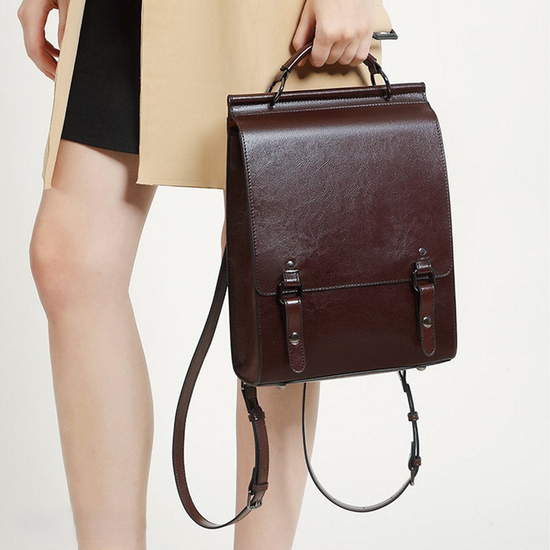 Women’s Leather Backpack – Jasmim