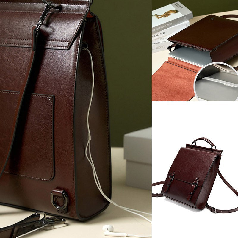 Women’s Leather Backpack – Jasmim