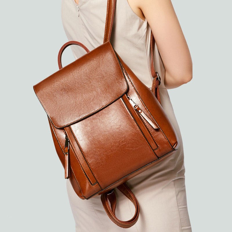 Women’s Leather Backpack – Jenny