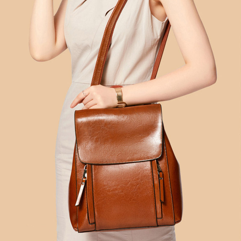 Women’s Leather Backpack – Jenny
