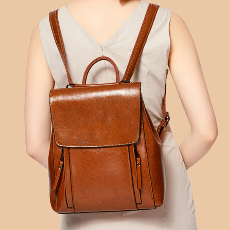 Women’s Leather Backpack – Jenny