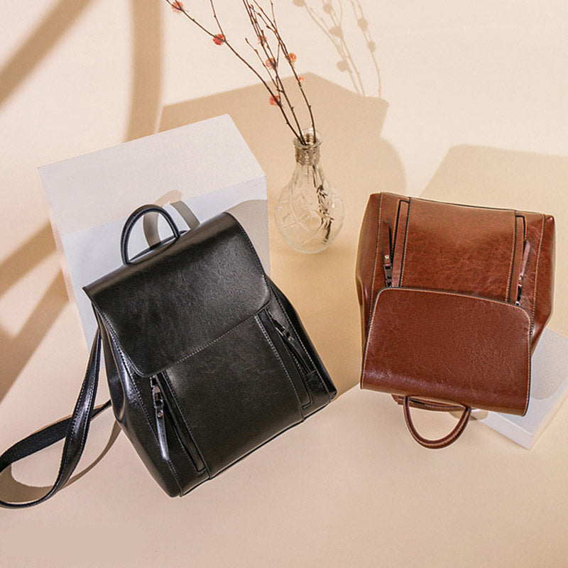 Women’s Leather Backpack – Jenny