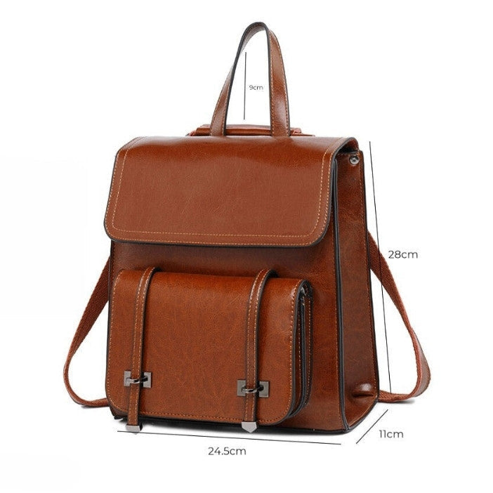 Women’s Leather Backpack – Lenna