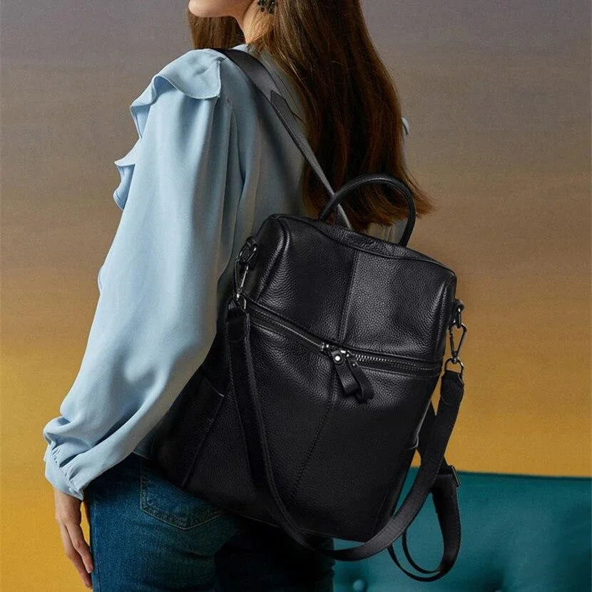 Women’s Leather Backpack – Samantha