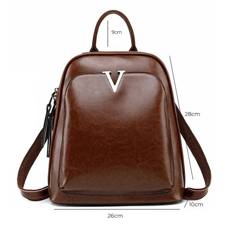Women’s Leather Backpack – Viena