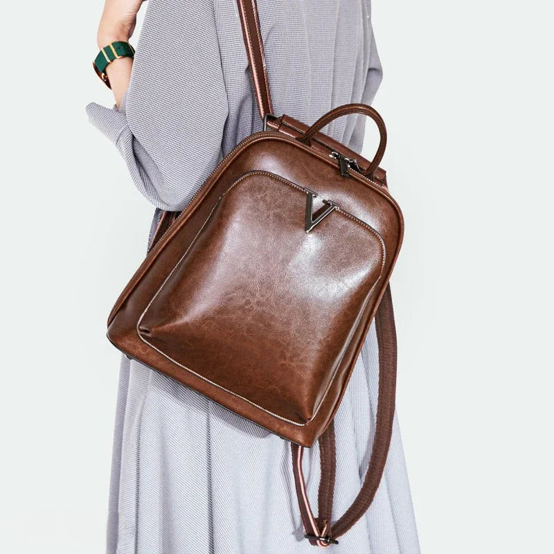 Women’s Leather Backpack – Viena