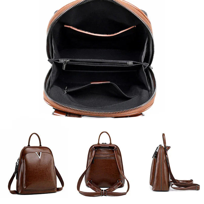 Women’s Leather Backpack – Viena