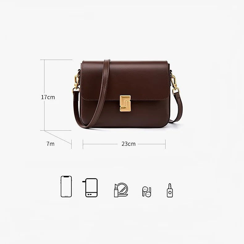 Women’s Leather Crossbody Bag – Grace