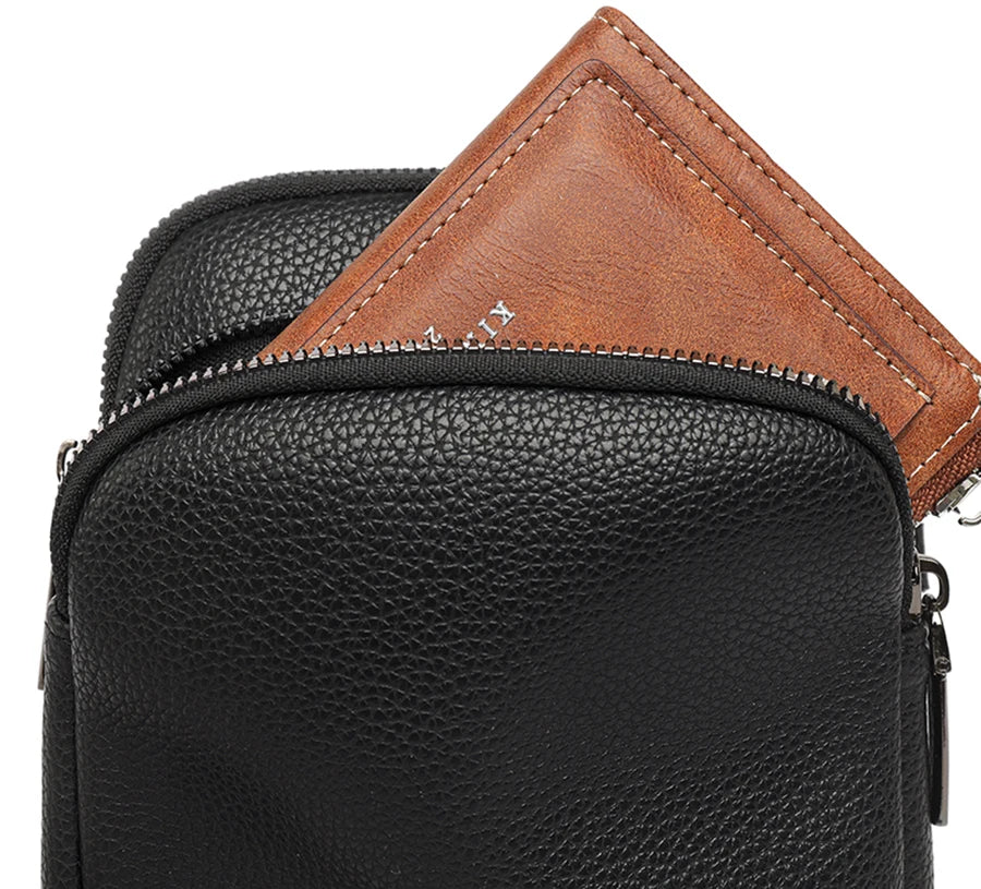 Women's Leather Crossbody Bag – Yasmin Bavency