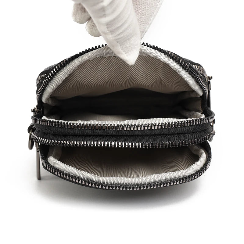 Women's Leather Crossbody Bag – Yasmin Bavency
