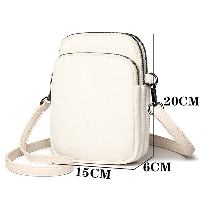 Women's Leather Crossbody Bag – Yasmin Bavency