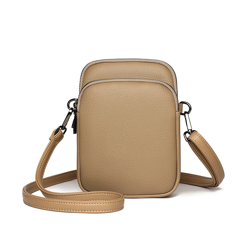 Women's Leather Crossbody Bag – Yasmin Bavency